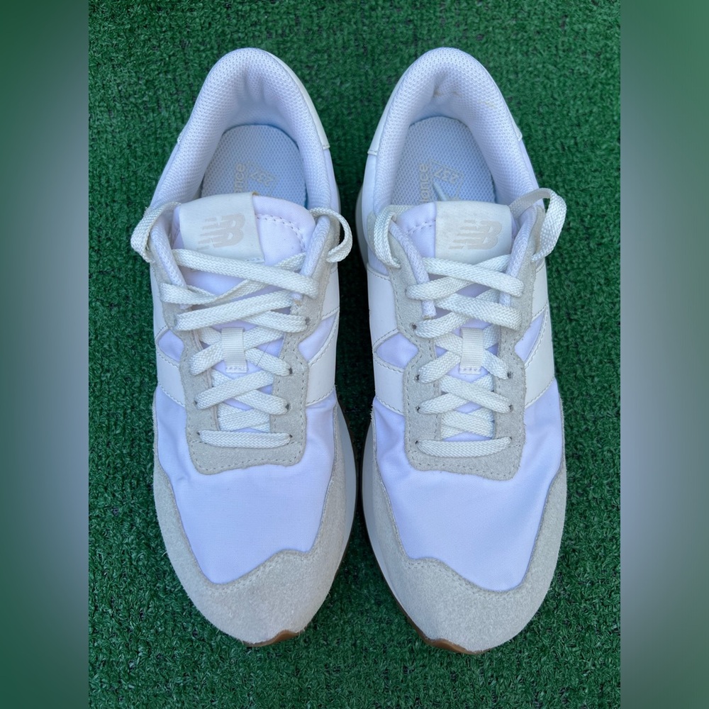 New Balance 237 Nimbus Cloud White WS237NN Women’s size 10B Used no original box - Picture 11 of 16